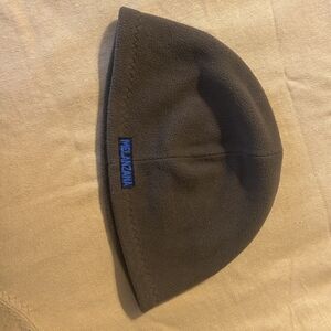 Melanzana Brown Fleece Beanie